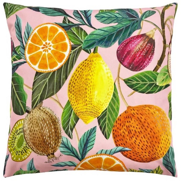 Evans Lichfield Citrus Utomhuskuddfodral One Size Multicolo Multicoloured One Size