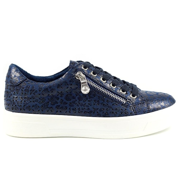 Lunar Dam/Dam Charm Leopard Print Sneakers 7 UK Blå Blue 7 UK