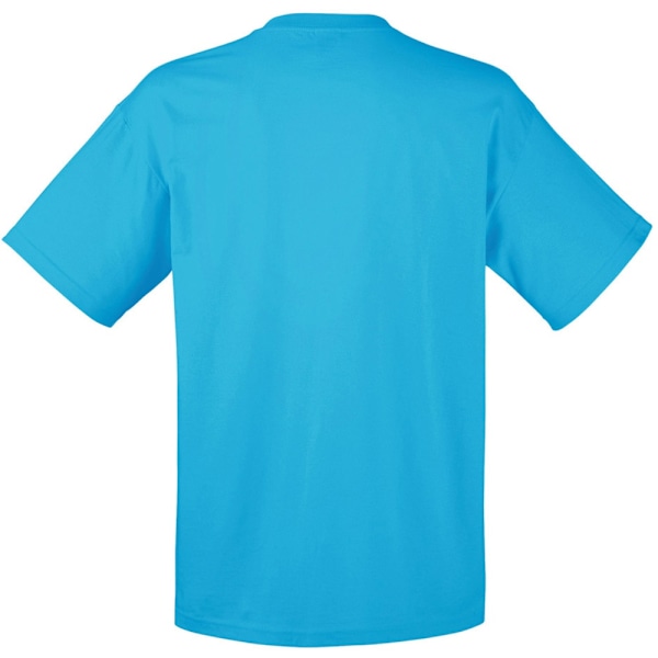 Fruit Of The Loom Valueweight T-shirt med kort ärm för män, 2XL, azurblå Azure Blue 2XL