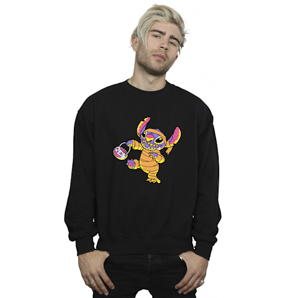 Lilo & Stitch Herr Trick Or Treat Sweatshirt L Svart Black L