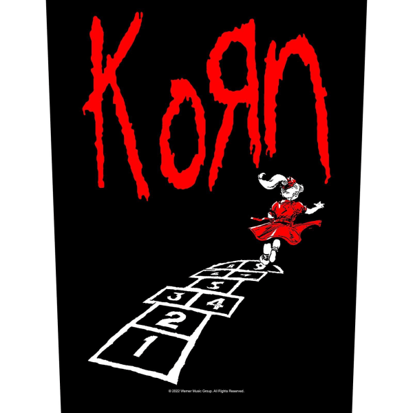 Korn Follow The Leader Patch One Size Svart/Röd Black/Red One Size
