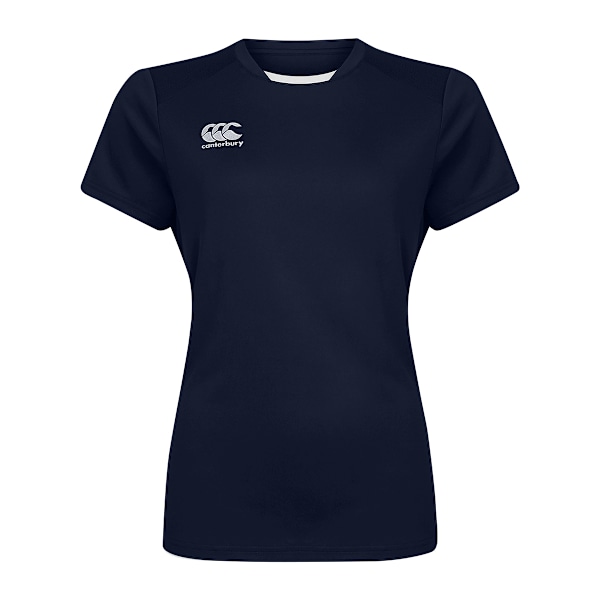 Canterbury Womens/Ladies Club Dry T-Shirt 16 UK Navy Navy 16 UK