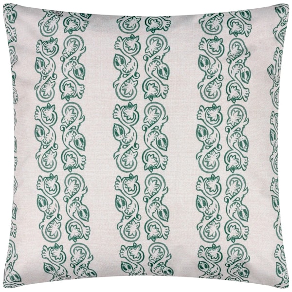 Paoletti Kalindi Stripe Utomhuskuddeöverdrag 55cm x 55cm Teal Teal 55cm x 55cm