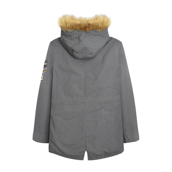 Lambretta Herr Sherpafodrad Parka S Iron Iron S