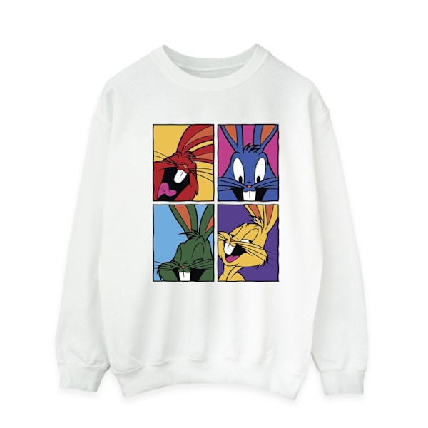 Looney Tunes Herr Bugs Pop Art Sweatshirt S Vit White S