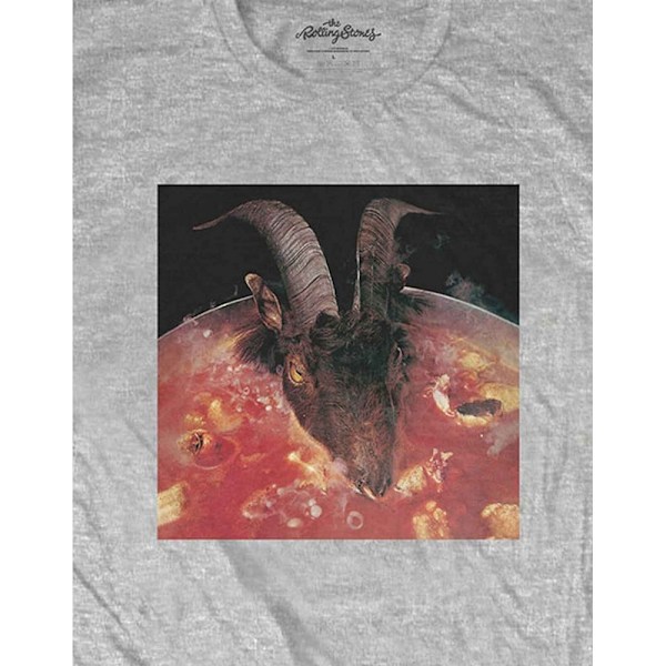 The Rolling Stones Unisex Adult Goats Head Soup T-Shirt M Grå Grey M