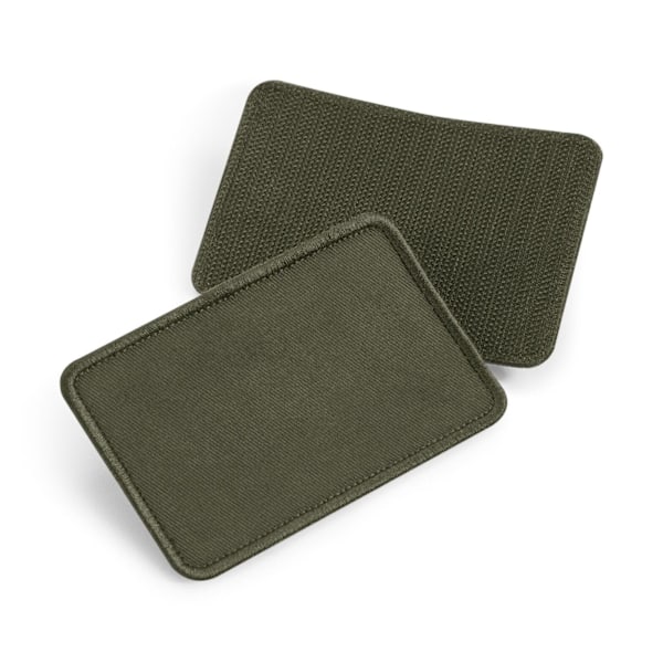Beechfield Avtagbar Bomullslapp En Storlek Militärgrön Military Green One Size