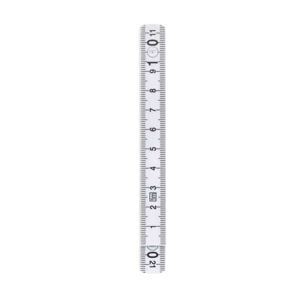 MidOcean Meter Vikbar Linjal 1m Vit White 1m