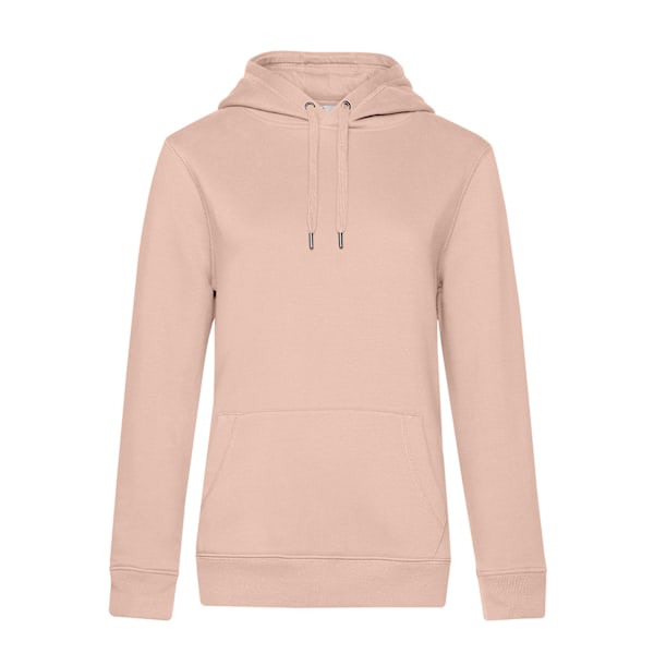 B&C Dam Hoodie Queen M Mjuk Ros Soft Rose M