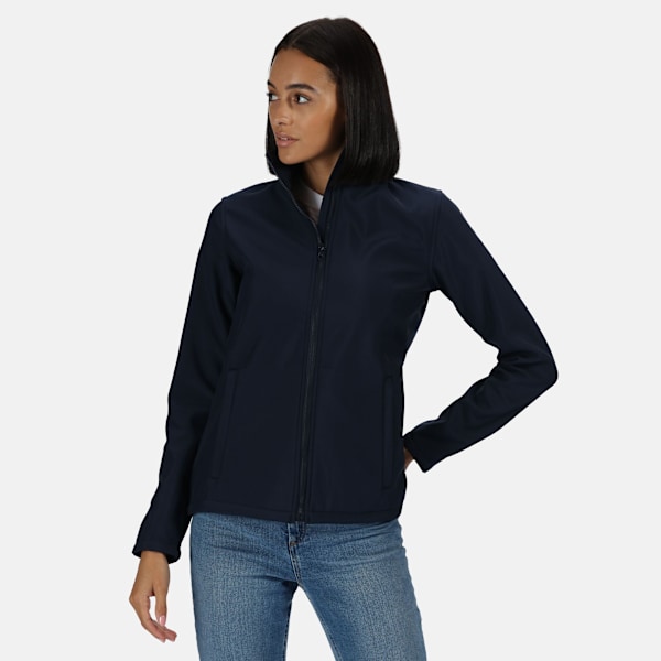 Regatta Womens/Ladies Ablaze Printable Soft Shell Jacket 16 UK Navy/Navy 16 UK