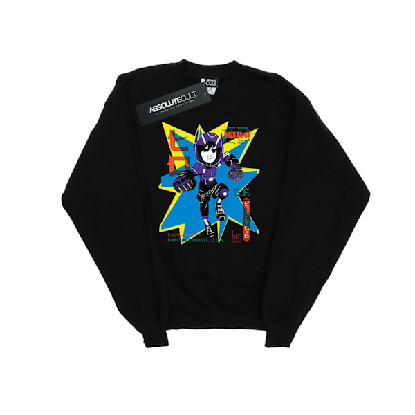 Disney Herr Big Hero 6 Hiro Anime Sweatshirt M Svart Black M