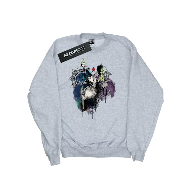 Disney Boys Villains Sketch Sweatshirt 12-13 år Sports Grey Sports Grey 12-13 Years