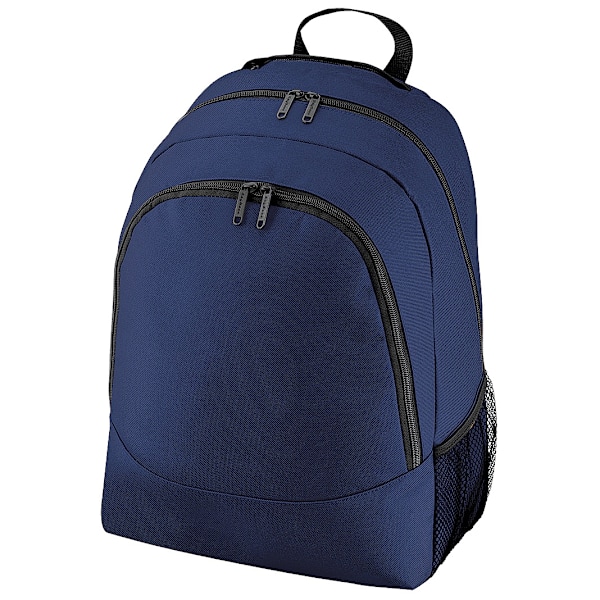 BagBase Plain Universal Ryggsäck / Ryggsäck (18 liter) En French Navy One Size