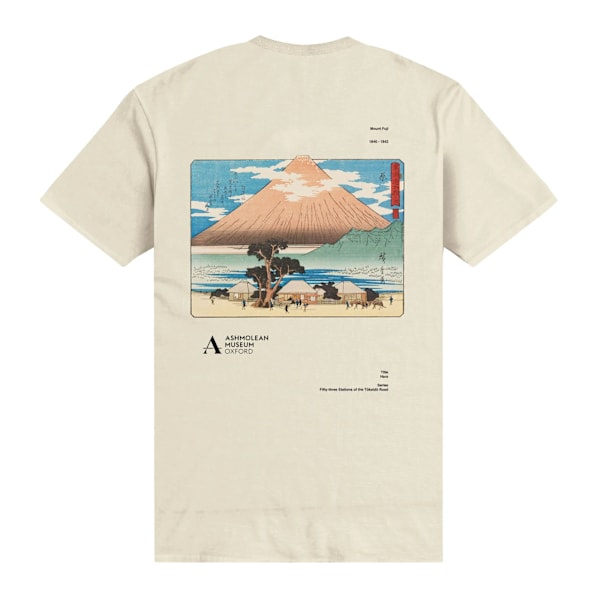 Ashmolean Museum Unisex Vuxen Landskap T-shirt L Sand Sand L