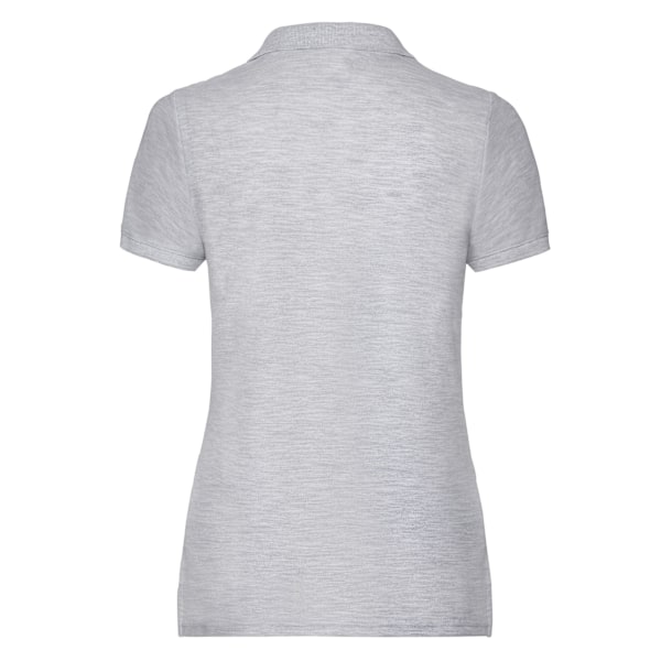 Fruit of the Loom Dam/Dam Lady Fit 65/35 Poloskjorta S Heather Grey Heather Grey S