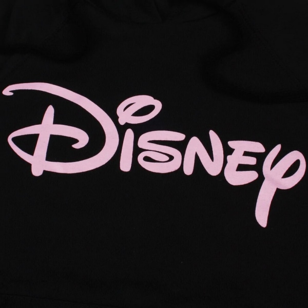 Disney Hoodie med logotyp för dam/dam L Svart Black L