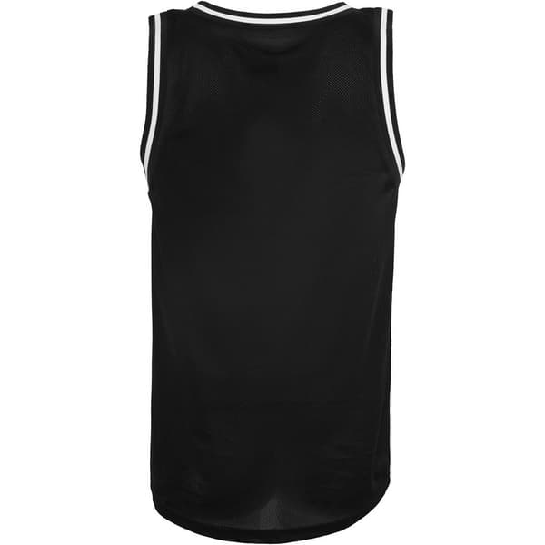Bygg ditt varumärke herr mesh tank top S svart/vit Black/White S