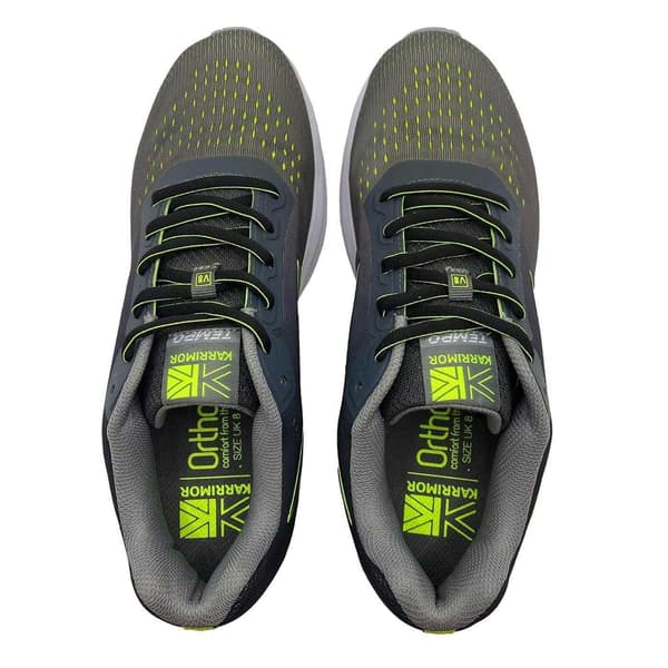 Karrimor Herr Tempo Löparskor 9 UK Grå/Lime Grey/Lime 9 UK