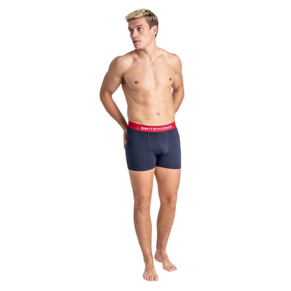 Smith & Jones Kesden Boxerkalsonger för män (7-pack) M Flerfärgad Multicoloured M