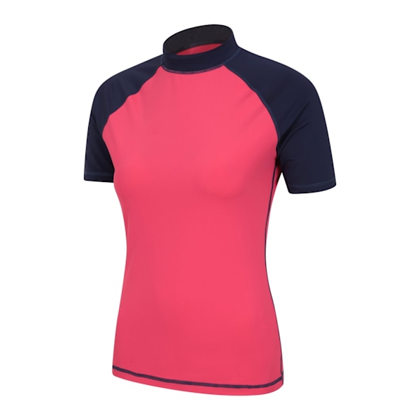 Mountain Warehouse Dam/Kvinnors UV-skydd Rash Guard 18 UK Coral 18 UK