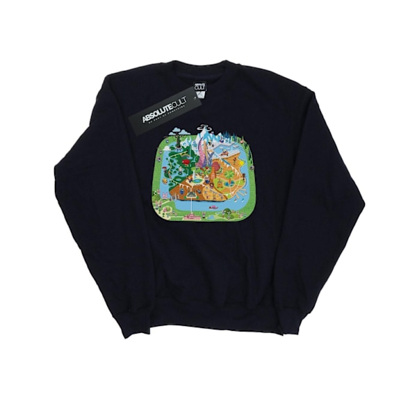 Disney Dam/Kvinnor Zootropolis City Sweatshirt XL Svart Black XL