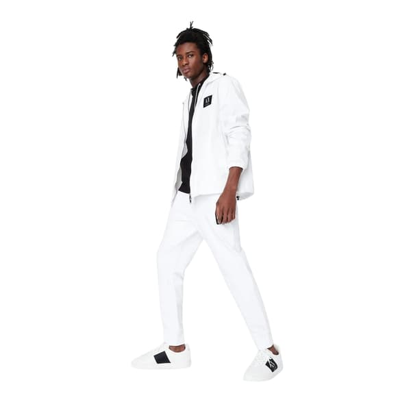 Armani Exchange Herr Joggers S R Vit White S R
