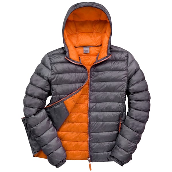 Result Urban Dam/Dam Snow Bird Vadderad Jacka 16 UK Grå/Orange Grey/Orange 16 UK
