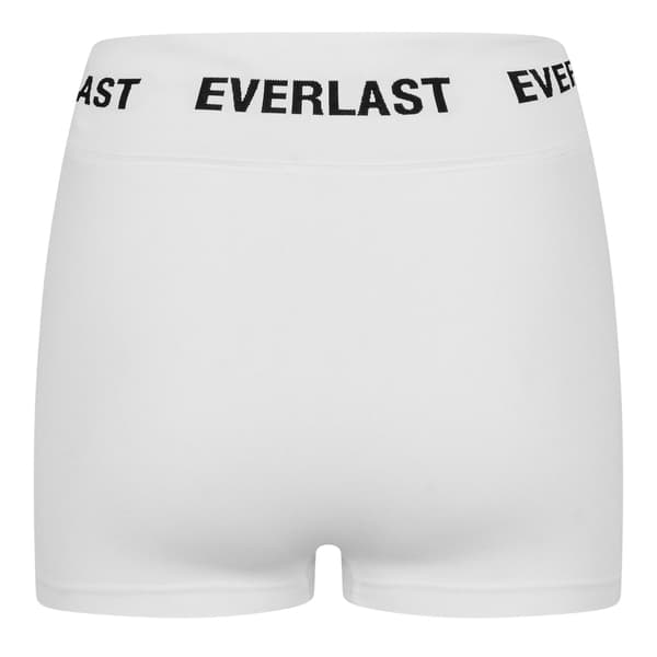 Everlast Slim-shorts för dam 10 UK Vitmelerad White Marl 10 UK
