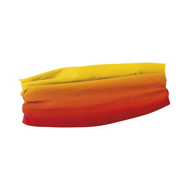 Beechfield Unisex Vuxna Ombre Morf One Size Solnedgångsröd Sunset Reds One Size