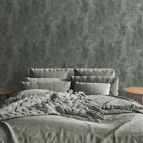 Muriva Cove Textured Wallpaper 10m x 53cm Jade Jade 10m x 53cm