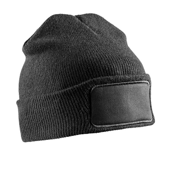 Result Winter Essentials Unisex Vuxen Thinsulate Printer Patch Black One Size