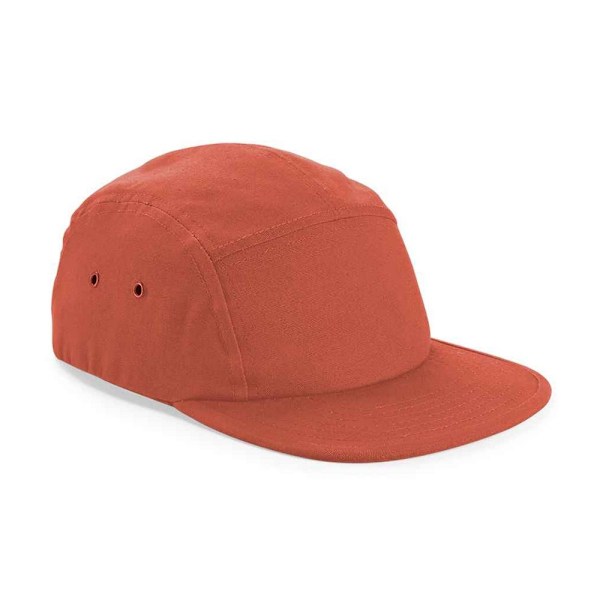 Beechfield Bomull Canvas Baseball Cap En Storlek Terrakotta Terracotta One Size