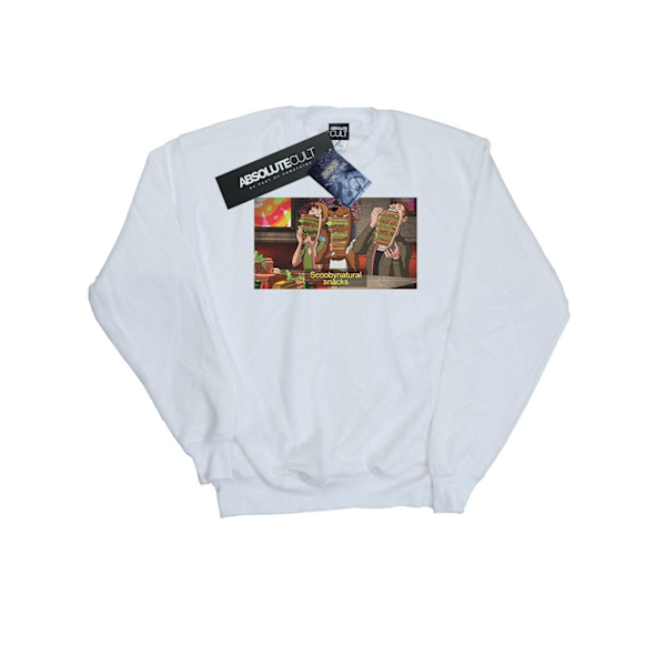 Scoobynatural Girls Supernatural Snacks Sweatshirt 9-11 år W White 9-11 Years