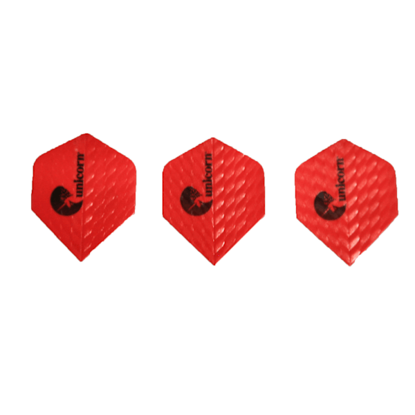 Unicorn Q.100 Plus Dart Flights (3-pack) One Size Röd Red One Size