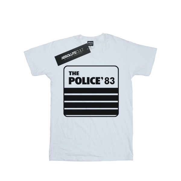 The Police Womens/Ladies 83 Tour Cotton Boyfriend T-Shirt M Whi White M