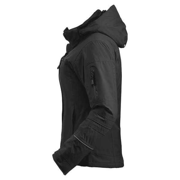 New Wave Dam/Damer Sparta Soft Shell Jacka S Svart Black S