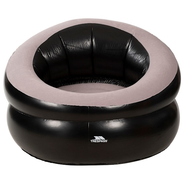 Trespass Floki Uppblåsbar Stol One Size Svart Black One Size
