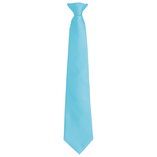 Premier Unisex vuxenfärger Mode Vanlig clip-on slips One Size Turquoise One Size