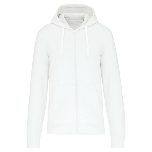 Kariban Eco-vänlig Full Zip Hoodie XL Vit White XL