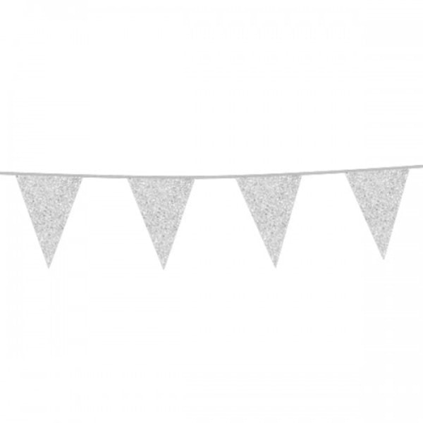 Boland Kartong Glitter Bunting One Size Grå Grey One Size