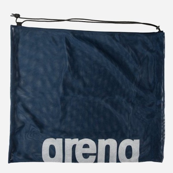 Arena Mesh Dragsnöre Väska 33cm x 18cm x 3cm Marinblå Navy 33cm x 18cm x 3cm