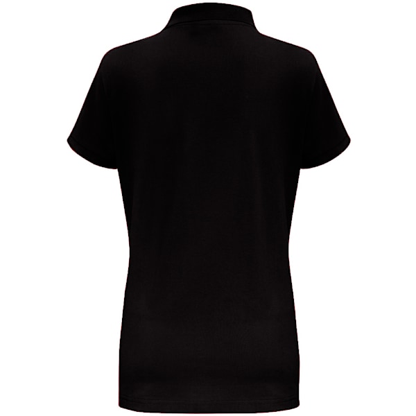 Asquith & Fox Dam/Dam Short Sleeve Contrast Polo Shirt M Black/ White M