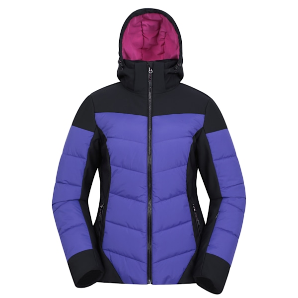 Mountain Warehouse Damjacka för Kvinnor/Damer Resort RECCO Padderad Purple 10 UK