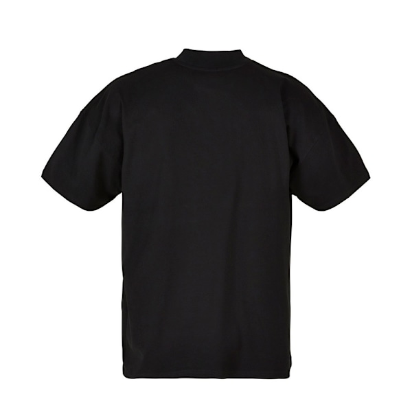 Bygg ditt varumärke Herr Mock Neck Oversized T-shirt S Svart Black S