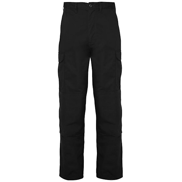 RTXtra Klassiska arbetsbyxor för män 4XL - Lång svart Black 4XL - Long