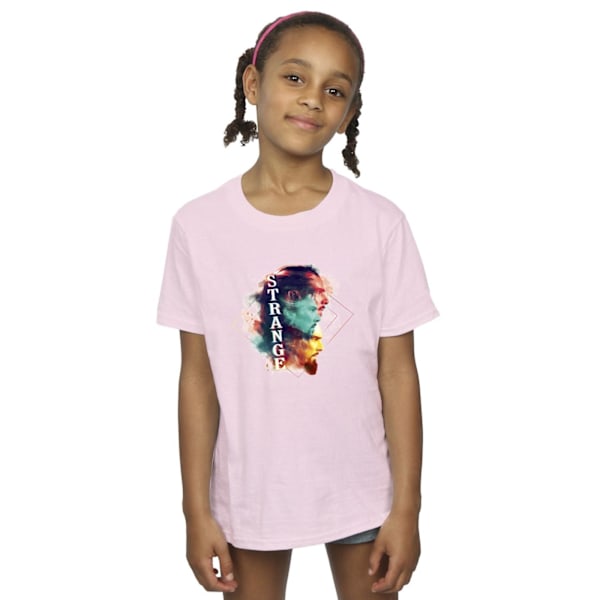 Marvel Girls Doctor Strange Cloud Cotton T-Shirt 5-6 år Baby Baby Pink 5-6 Years