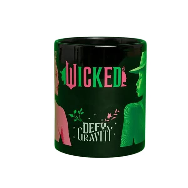 Wicked Defy Gravity 312ml Mugg One Size Svart/Kolgrå Black/Charcoal One Size