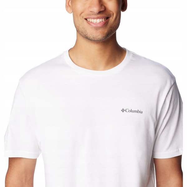 Columbia Herr Basic Logo T-shirt L Vit White L