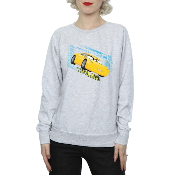 Disney Dam/Kvinnor Bilar Cruz Ramirez Sweatshirt L Heather Grå Heather Grey L