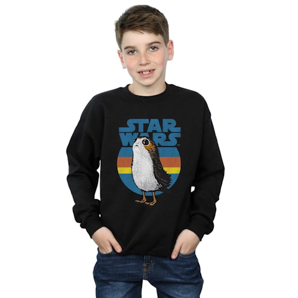 Star Wars Boys The Last Jedi Porg Sweatshirt 9-11 år Svart Black 9-11 Years